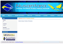 Tablet Screenshot of lspnusantara.com